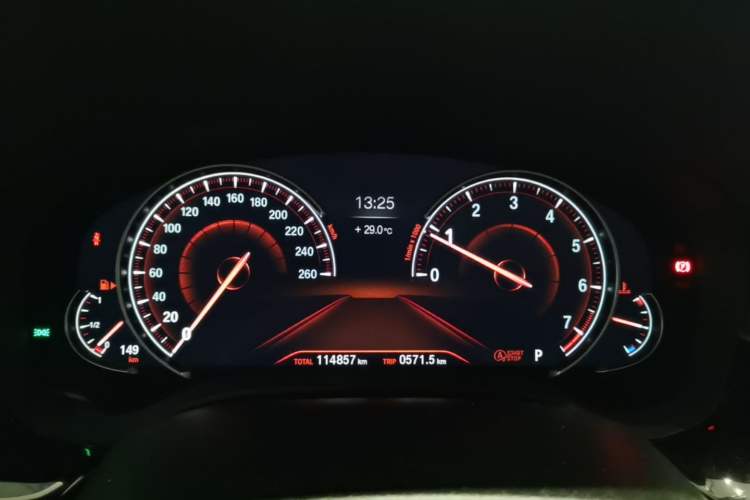 Used BMW 5 Series 2018 Facelifted 530Li Luxury Edition Premium Package Instrument Cluster