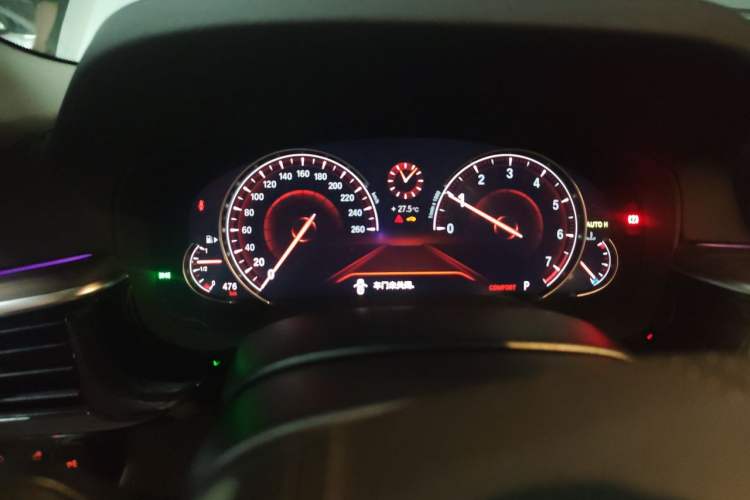 Used BMW 5 Series 2018 Facelifted 530Li Luxury Edition Premium Package Instrument Cluster