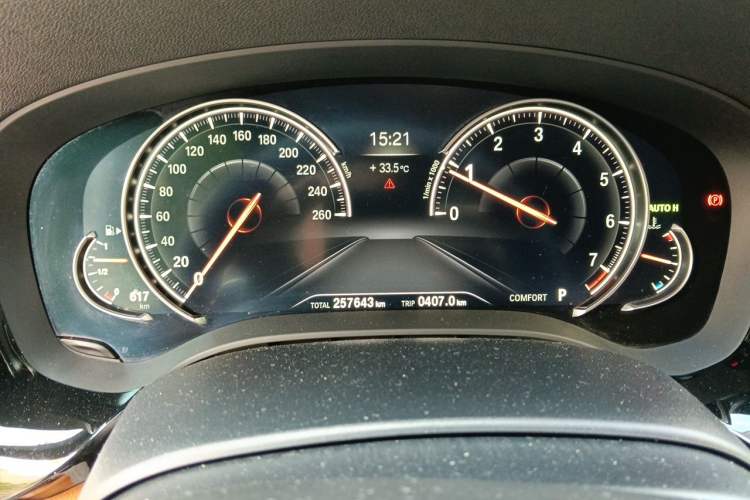 Used BMW 5 Series 2018 530Li Leading Model M Sport Package Instrument Cluster