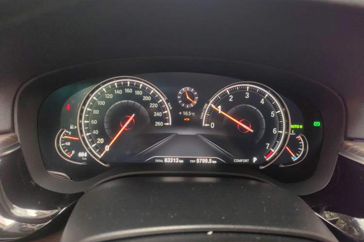 Used BMW 5 Series 2018 530Li Luxury Edition Premium Package Instrument Cluster