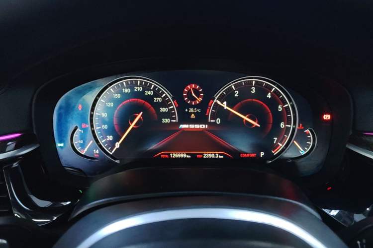 Used BMW 5 Series 2018 530Li Luxury Edition M Sport Package Instrument Cluster