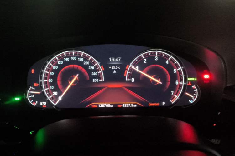 Used BMW 5 Series 2018 Restyled 530Li Luxury Edition M Sport Package Instrument Cluster