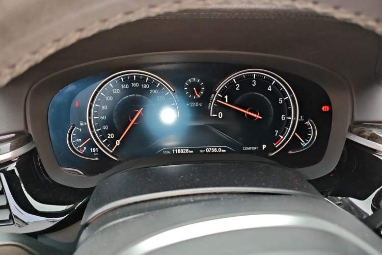 Used BMW 5 Series 2018 530Li Luxury Edition M Sport Package Instrument Cluster
