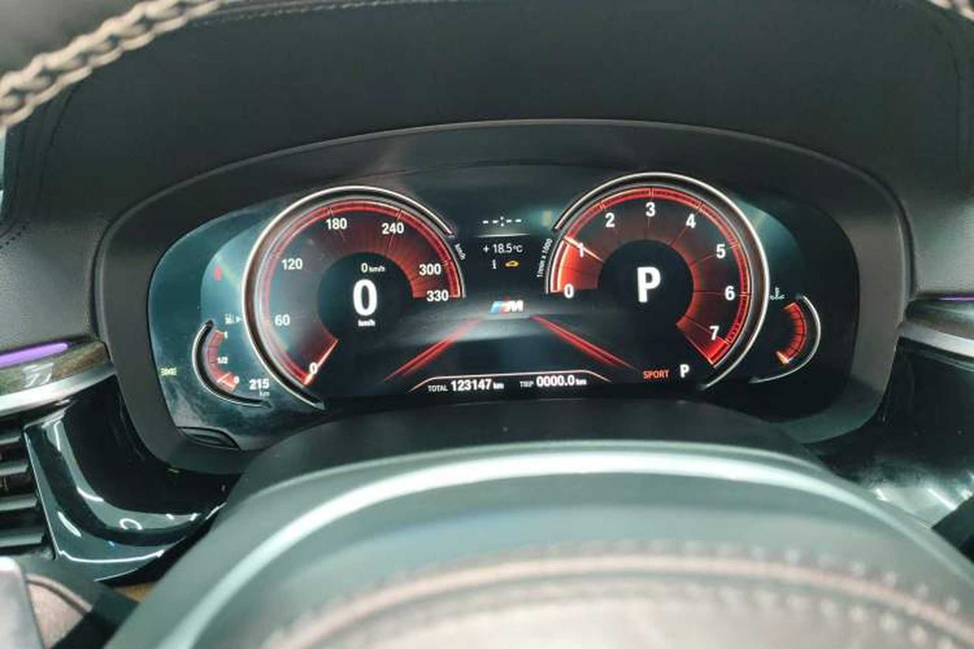 Used BMW 5 Series 2018 530Li Luxury Edition M Sport Package Instrument Cluster