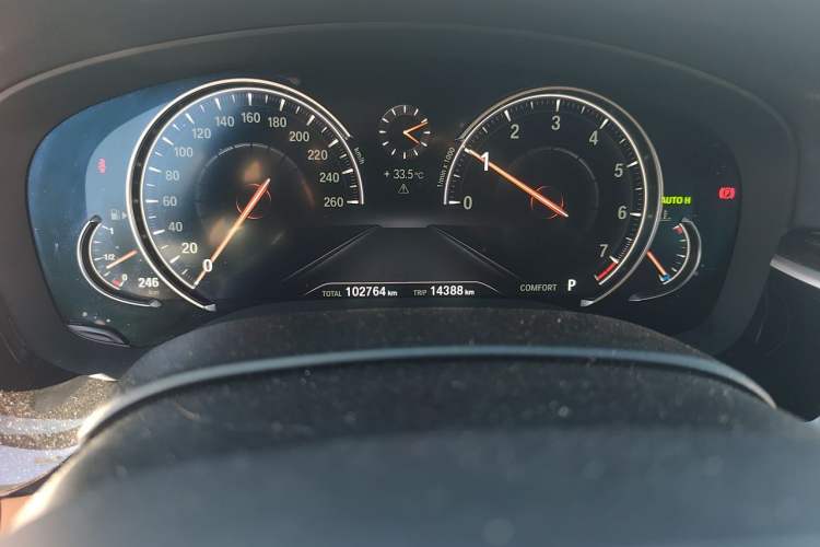 Used BMW 5 Series 2018 530Li Luxury Edition M Sport Package Instrument Cluster
