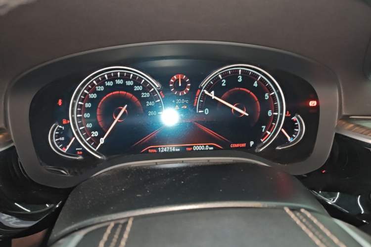 Used BMW 5 Series 2018 Revised Version 530Li Leading Edition Luxury Package Instrument Cluster