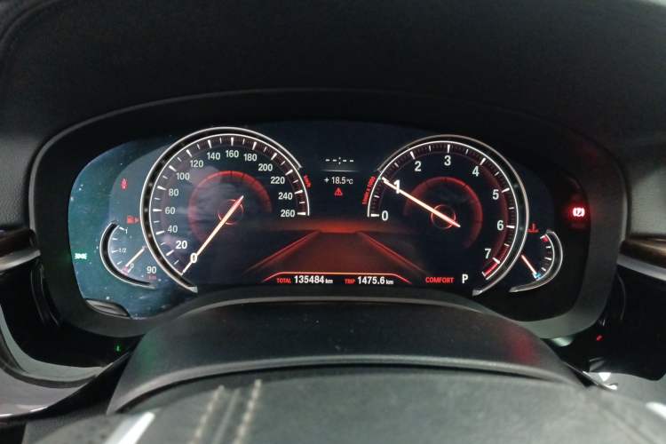 Used BMW 5 Series 2018 525Li Luxury Package Instrument Cluster