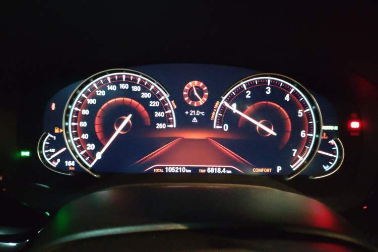 Used BMW 5 Series 2018 Restyled 530Li Leading Edition M Sport Package Instrument Cluster