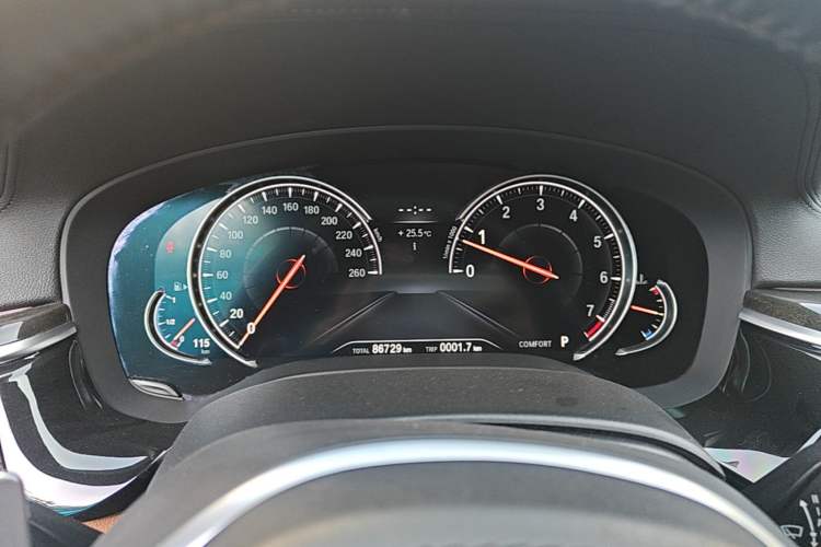 Used BMW 5 Series 2018 Facelifted 530Li Luxury Edition Premium Package Instrument Cluster