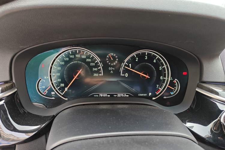 Used BMW 5 Series 2018 Restyled 530Li Leading Edition M Sport Package Instrument Cluster