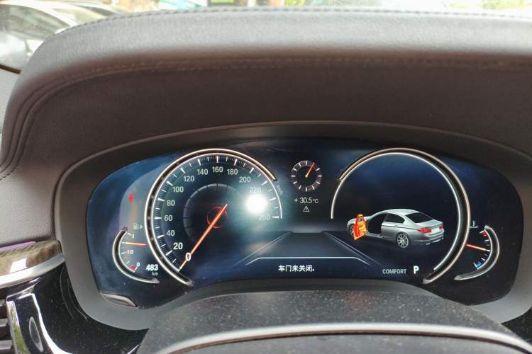 Used BMW 5 Series 2018 530Li Luxury Edition M Sport Package Instrument Cluster