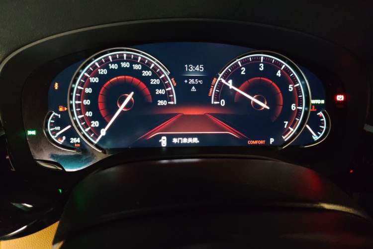 Used BMW 5 Series 2018 Restyled 530Li Luxury Edition M Sport Package Instrument Cluster