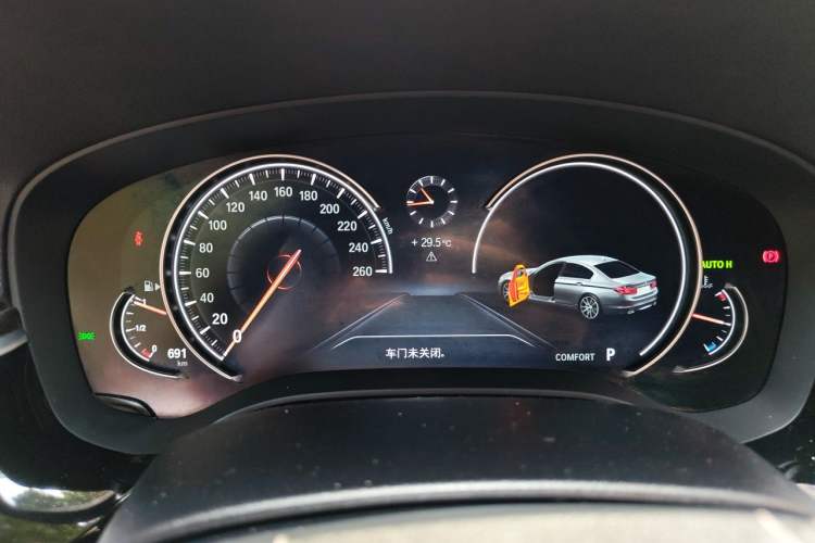 Used BMW 5 Series 2018 525Li M Sport Package Instrument Cluster