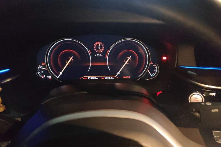 Used BMW 5 Series 2018 525Li M Sport Package Instrument Cluster