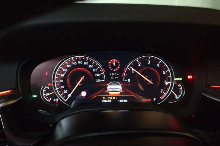 Used BMW 5 Series 2018 Facelifted 530Li Luxury Edition Premium Package Instrument Cluster