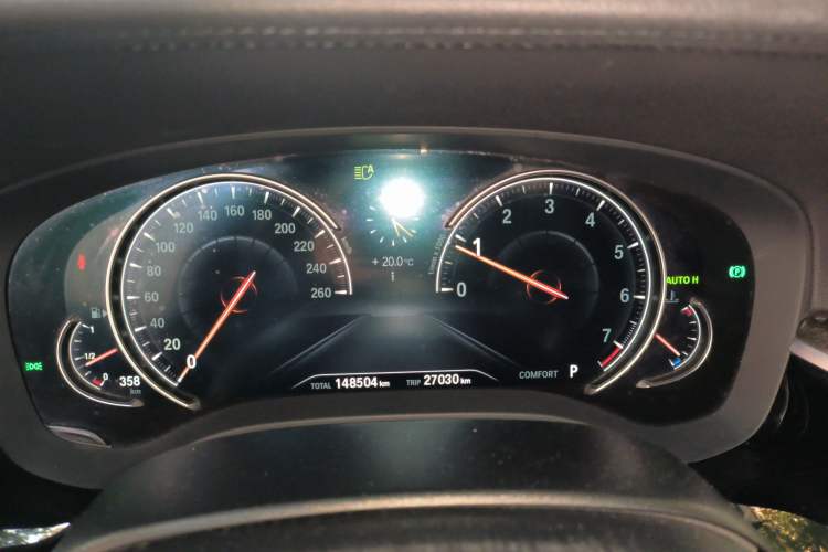 Used BMW 5 Series 2018 530Li Luxury Edition M Sport Package Instrument Cluster