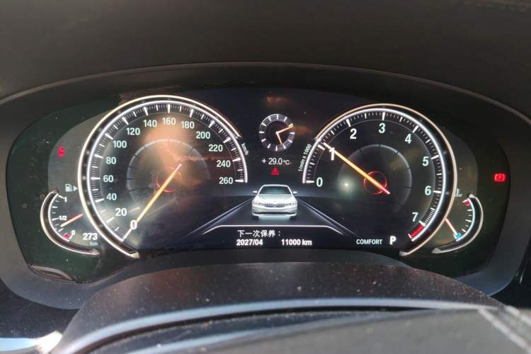 Used BMW 5 Series 2018 Revised Version 530Li Leading Edition Luxury Package Instrument Cluster