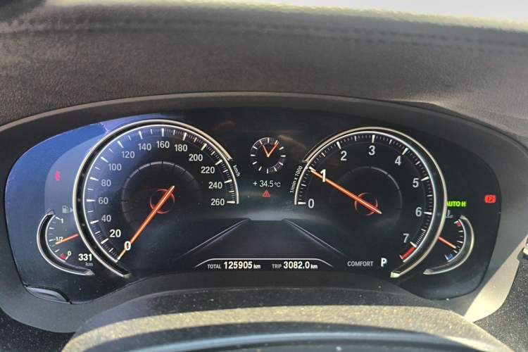 Used BMW 5 Series 2018 525Li M Sport Package Instrument Cluster