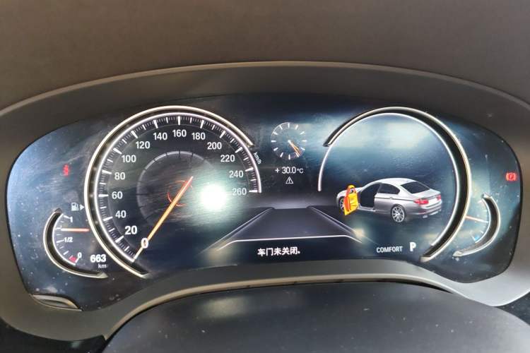 Used BMW 5 Series 2018 525Li Luxury Package Instrument Cluster