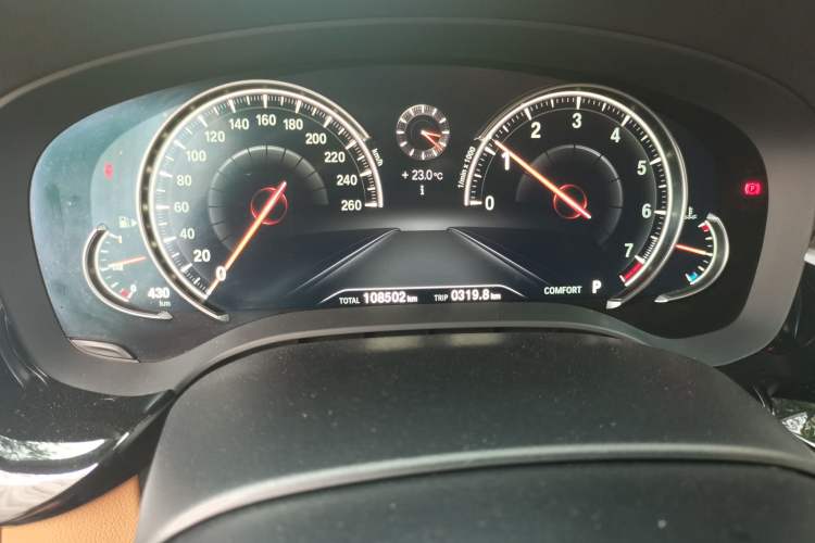 Used BMW 5 Series 2018 Restyled 530Li Leading Edition M Sport Package Instrument Cluster
