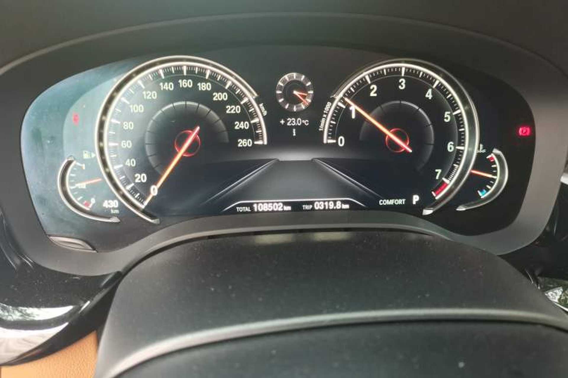 Used BMW 5 Series 2018 Restyled 530Li Leading Edition M Sport Package Instrument Cluster