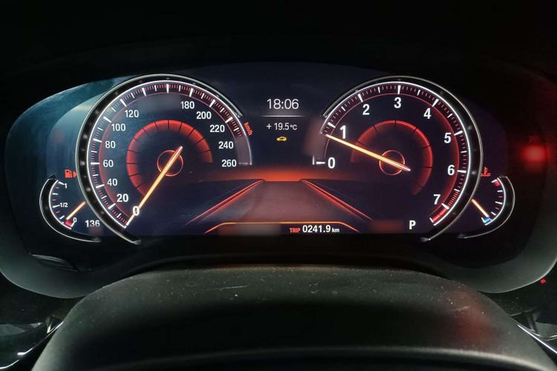 Used BMW 5 Series 2018 525Li M Sport Package Instrument Cluster