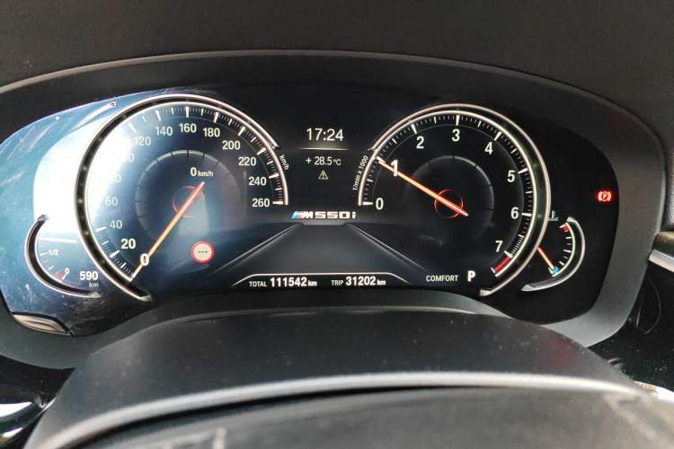Used BMW 5 Series 2018 Restyled 530Li Leading Edition M Sport Package Instrument Cluster