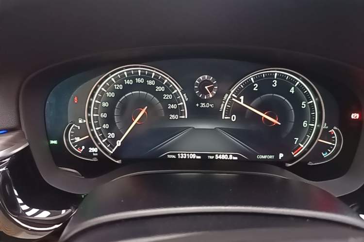 Used BMW 5 Series 2018 530Li Luxury Edition Premium Package Instrument Cluster