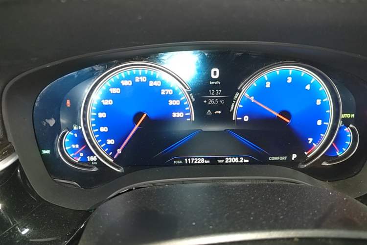 Used BMW 5 Series 2018 530Li Luxury Edition M Sport Package Instrument Cluster