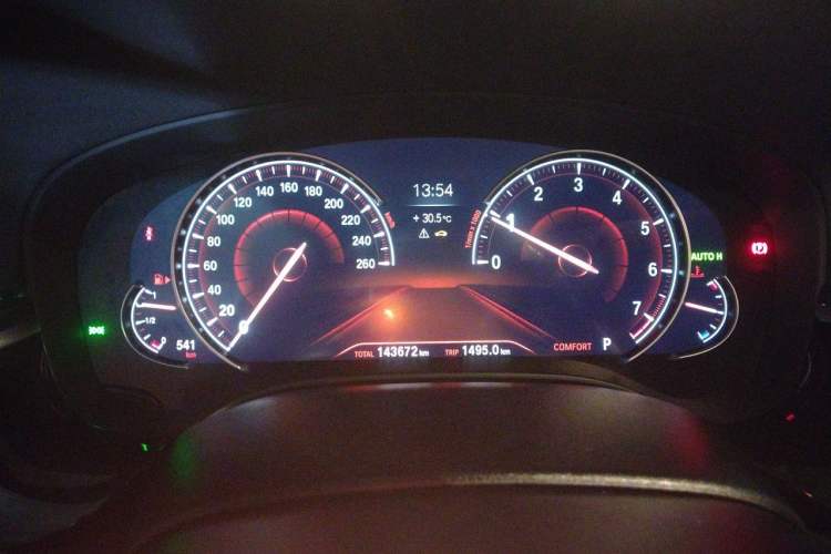 Used BMW 5 Series 2018 525Li M Sport Package Instrument Cluster