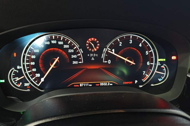 Used BMW 5 Series 2018 530Li Luxury Edition M Sport Package Instrument Cluster