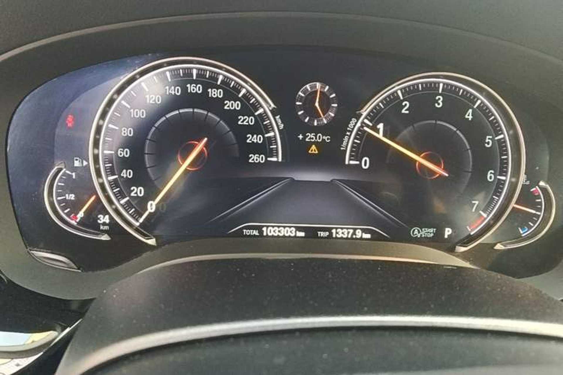 Used BMW 5 Series 2018 Facelifted 530Li Luxury Edition Premium Package Instrument Cluster