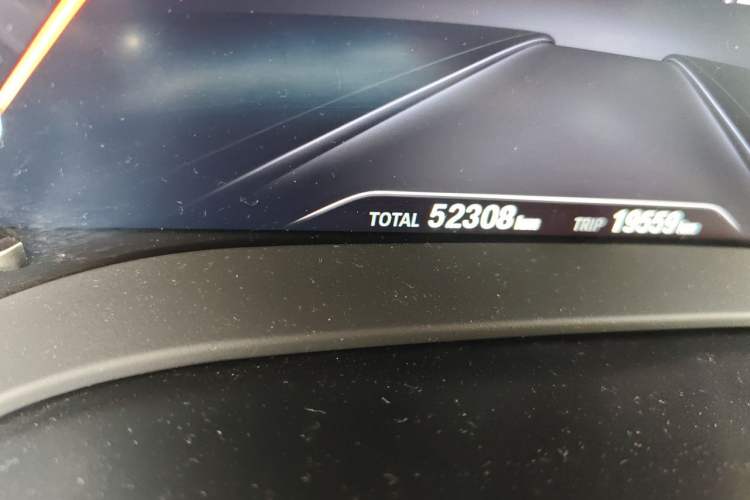 Used BMW 5 Series 2018 Revised Version 530Li Leading Edition Luxury Package Odometer Close Up