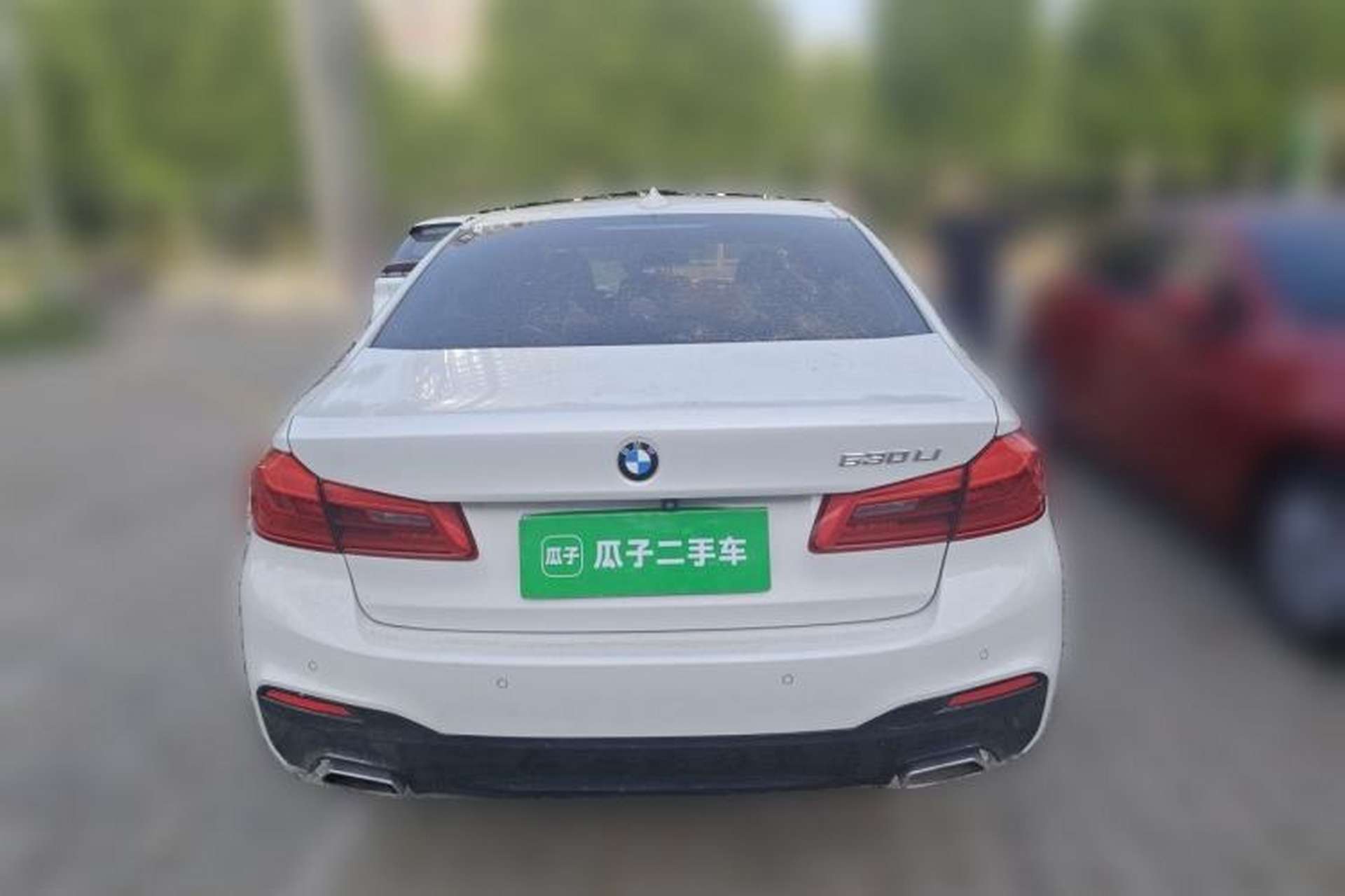 Used BMW 5 Series 2018 Restyled 530Li Leading Edition M Sport Package Rear