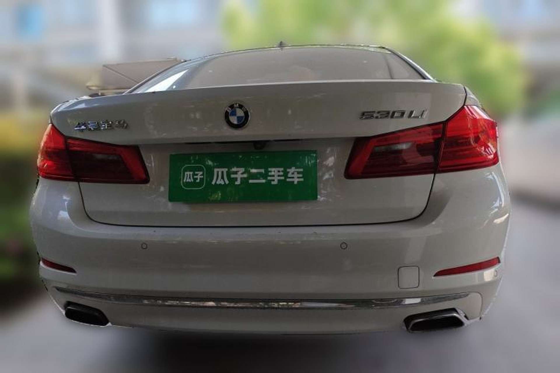 Used BMW 5 Series 2018 Facelifted 530Li Luxury Edition Premium Package Rear