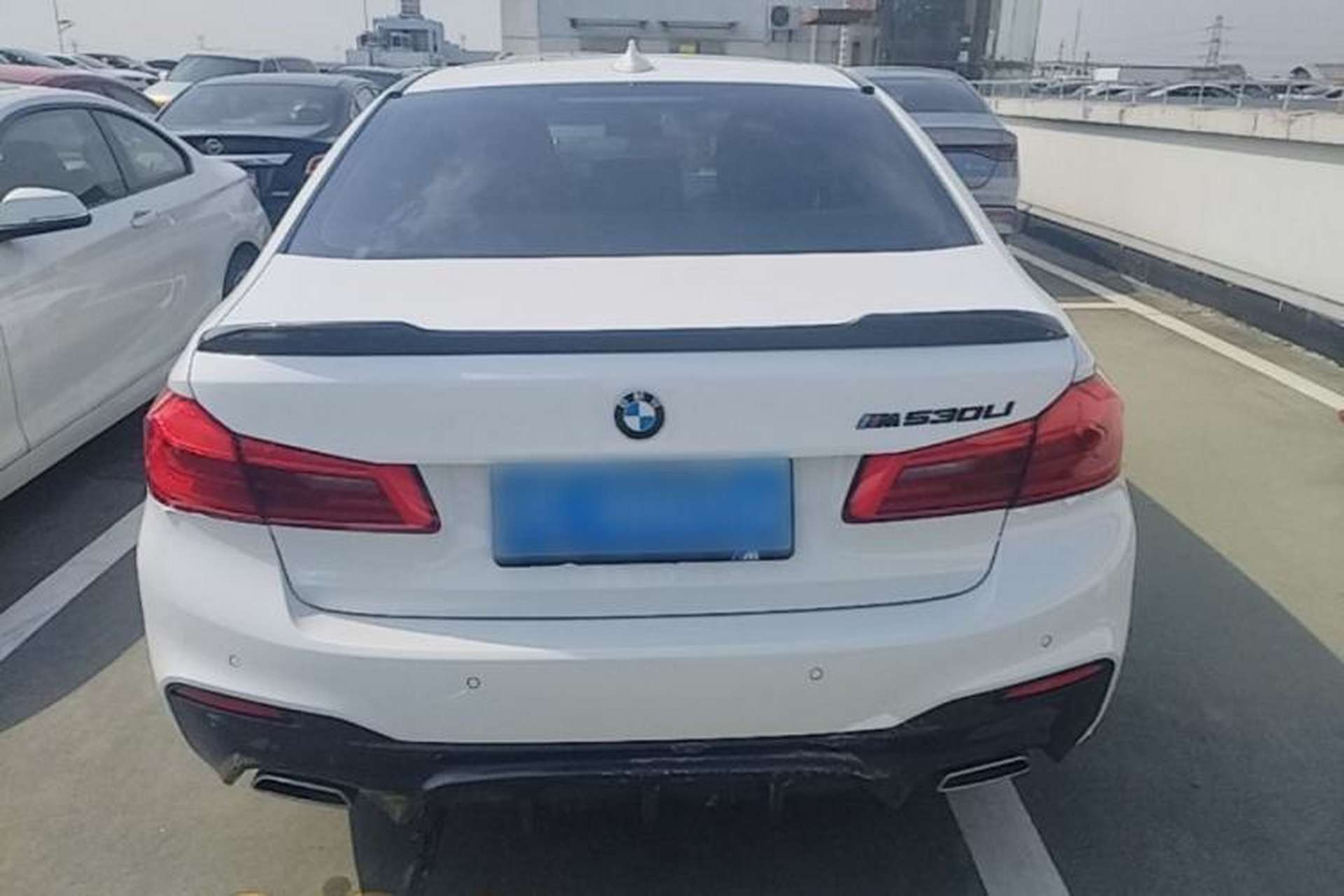 Used BMW 5 Series 2018 Restyled 530Li Luxury Edition M Sport Package Rear