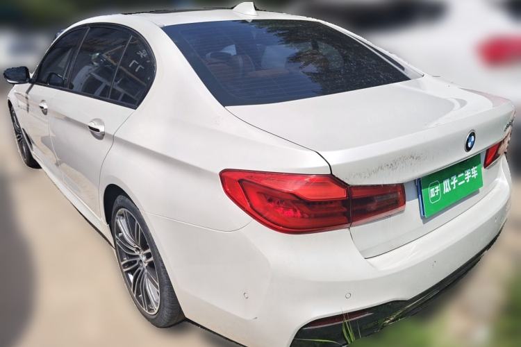 Used BMW 5 Series 2018 530Li Leading Model M Sport Package Rear Left 45 Deg