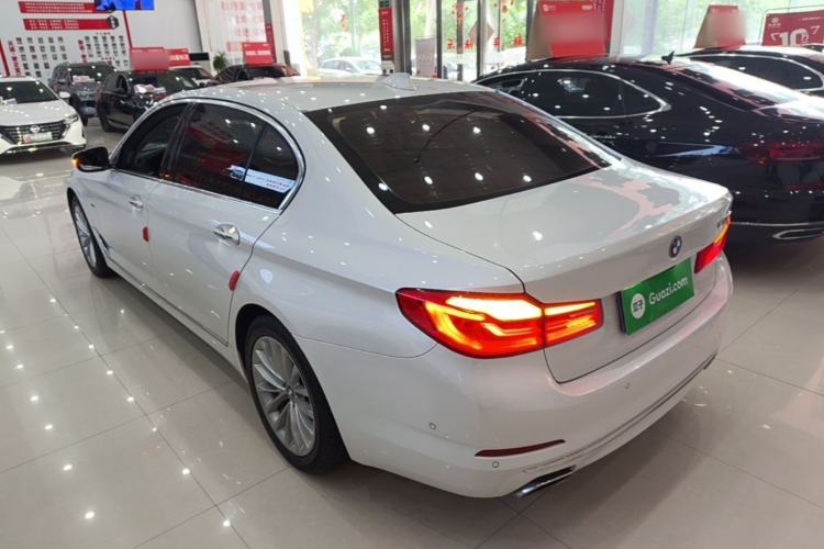 Used BMW 5 Series 2018 525Li Luxury Package Rear Left 45 Deg