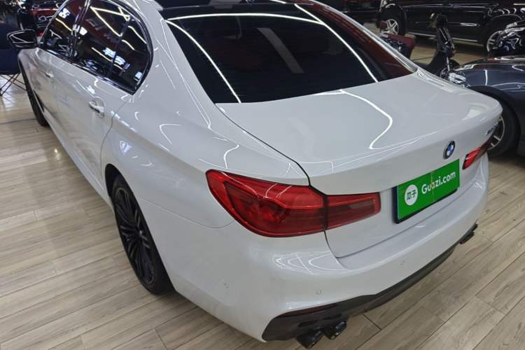Used BMW 5 Series 2018 Restyled 530Li Leading Edition M Sport Package Rear Left 45 Deg