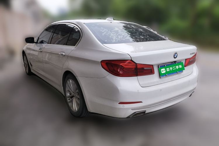 Used BMW 5 Series 2018 525Li Luxury Package Rear Left 45 Deg