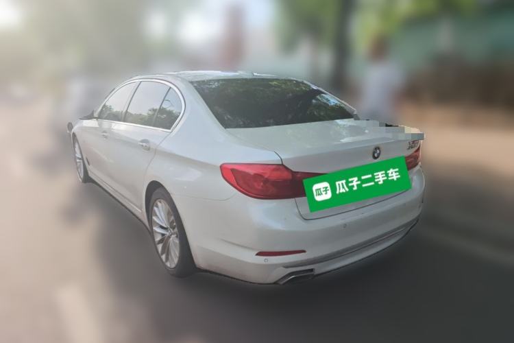 Used BMW 5 Series 2018 525Li Luxury Package Rear Left 45 Deg