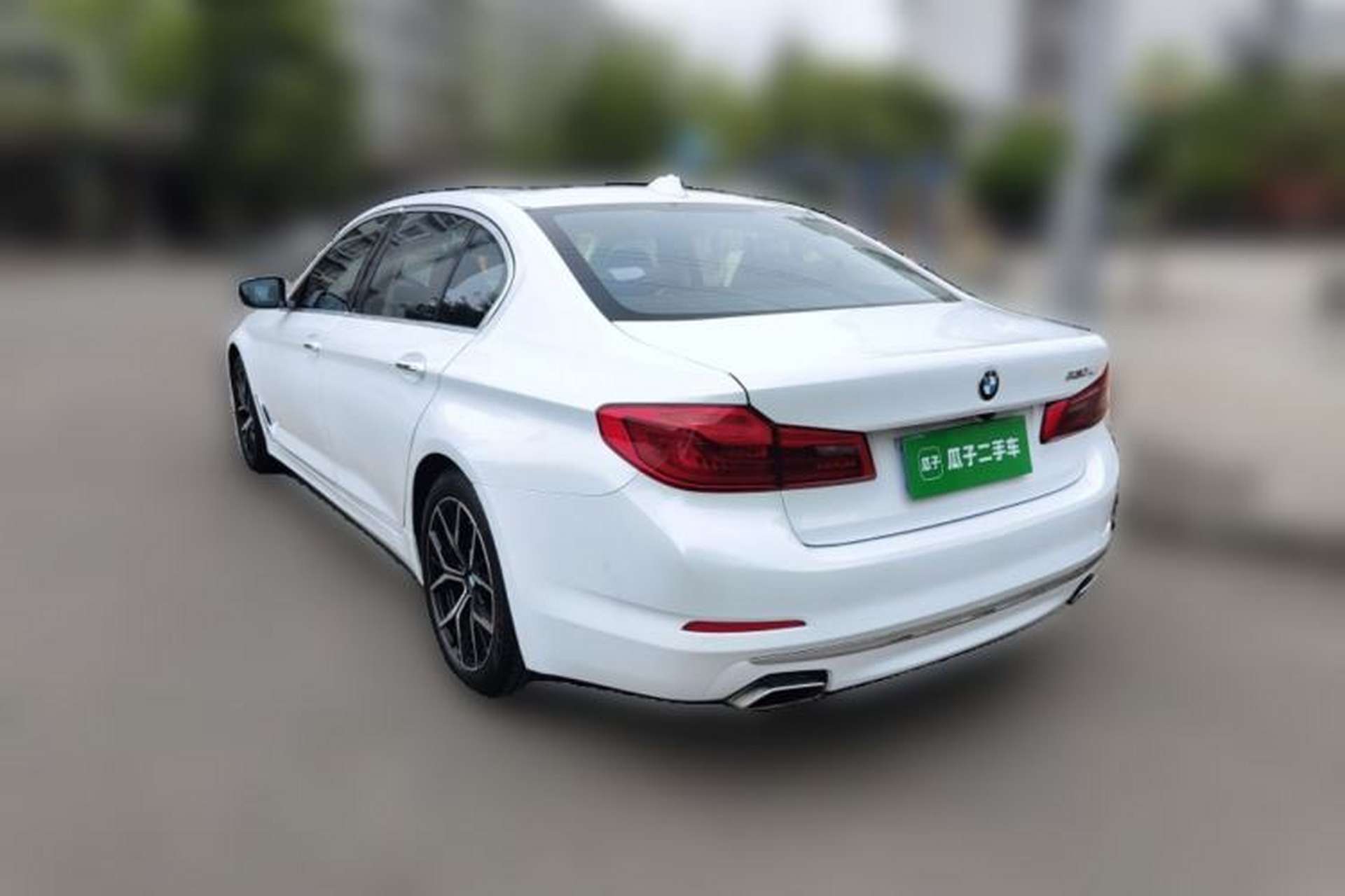 Used BMW 5 Series 2018 530Li Leading Edition Luxury Package Rear Left 45 Deg
