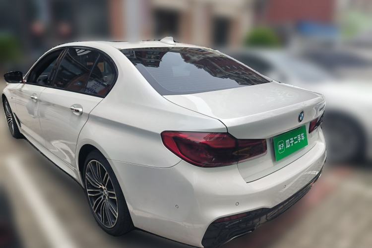 Used BMW 5 Series 2018 530Li Luxury Edition M Sport Package Rear Left 45 Deg