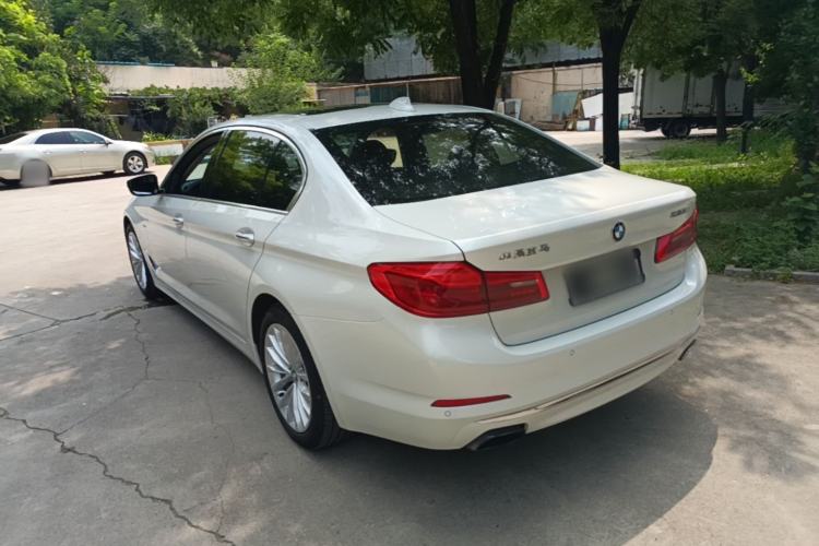 Used BMW 5 Series 2018 530Li Leading Edition Luxury Package Rear Left 45 Deg