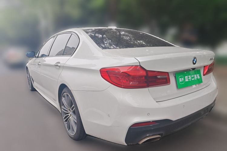 Used BMW 5 Series 2018 Restyled 530Li Leading Edition M Sport Package Rear Left 45 Deg