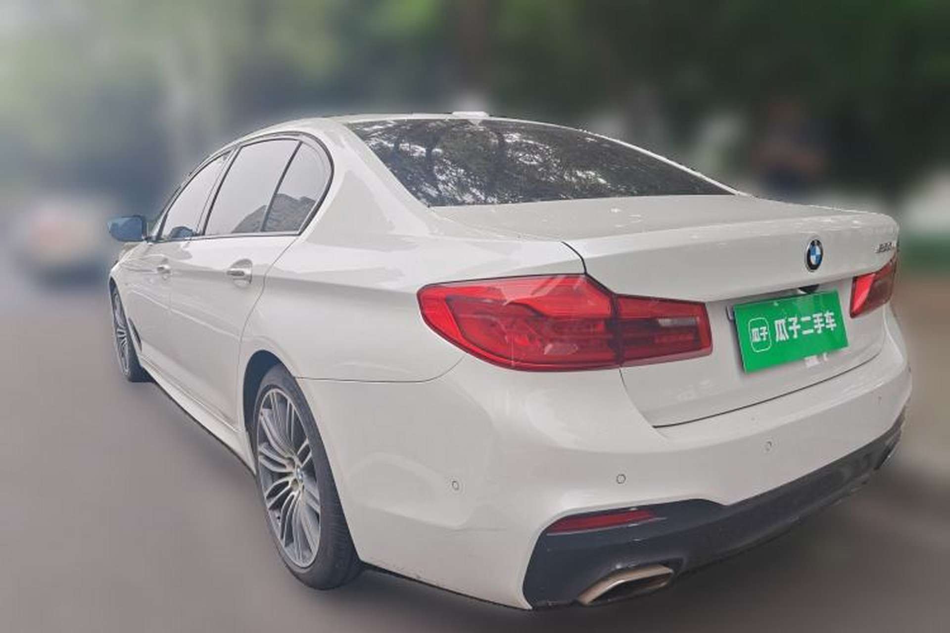 Used BMW 5 Series 2018 Restyled 530Li Leading Edition M Sport Package Rear Left 45 Deg