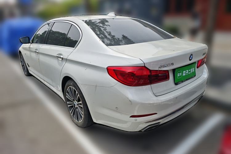 Used BMW 5 Series 2018 530Li Leading Edition Luxury Package Rear Left 45 Deg