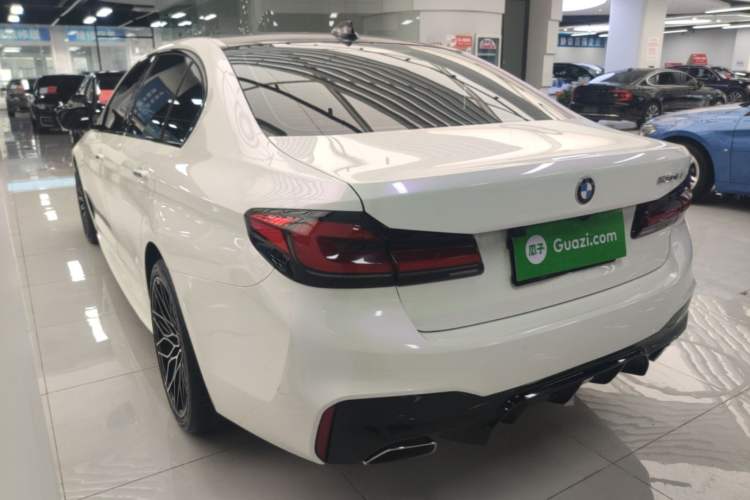 Used BMW 5 Series 2018 530Li Luxury Edition M Sport Package Rear Left 45 Deg