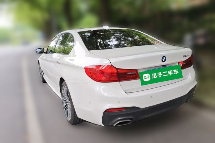 Used BMW 5 Series 2018 530Li Leading Model M Sport Package Rear Left 45 Deg