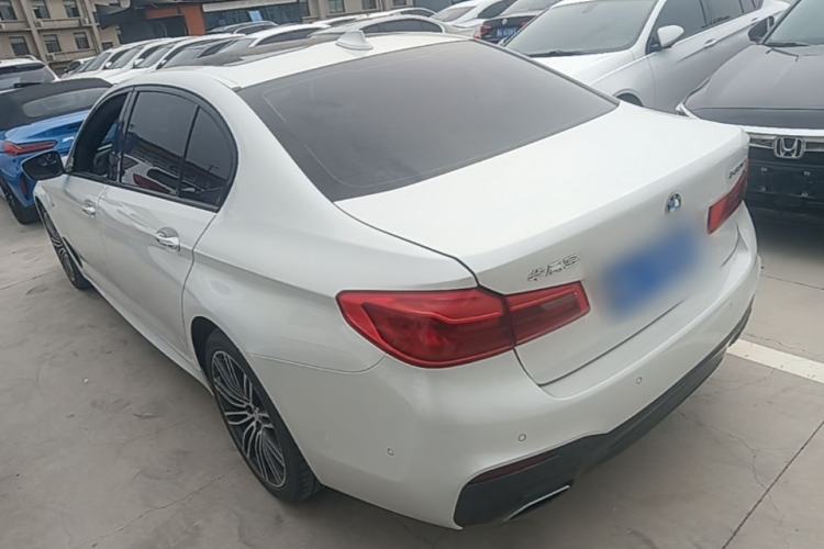 Used BMW 5 Series 2018 Restyled 530Li Leading Edition M Sport Package Rear Left 45 Deg